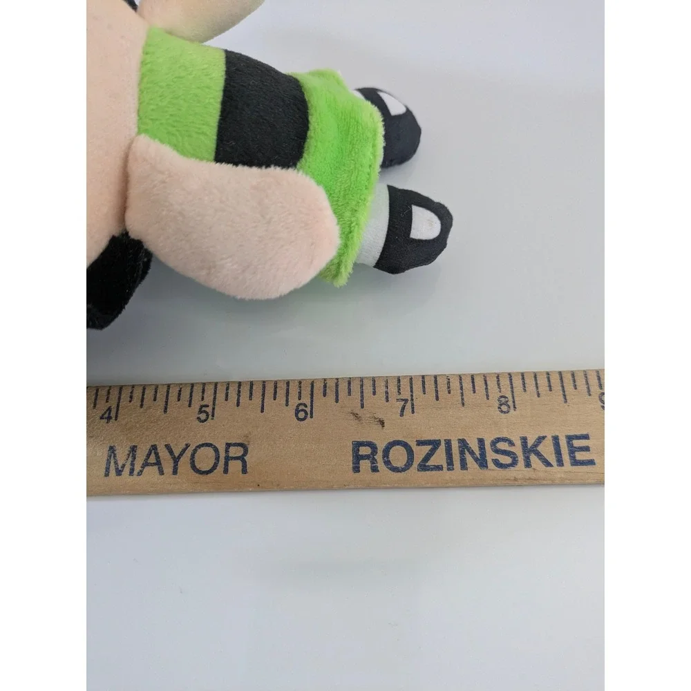 Powerpuff Girls Buttercup Plush Toy Cartoon Network Green Black 8 Inch Kids‎ - Picture 4 of 6